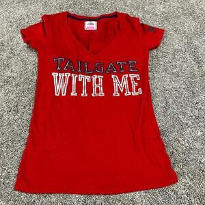 Victoria’s Secret PINK x NFL Buffalo Bills Women’s V Neck T Shirt size XS